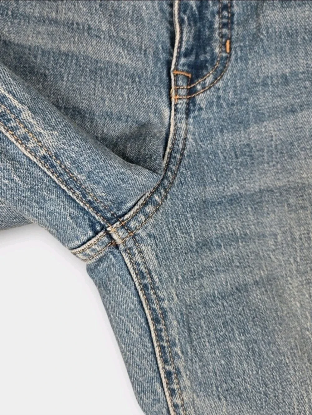 J. Crew 90s Classic Straight Leg High Rise Jean Slit Knee Womens Size 27 NEW